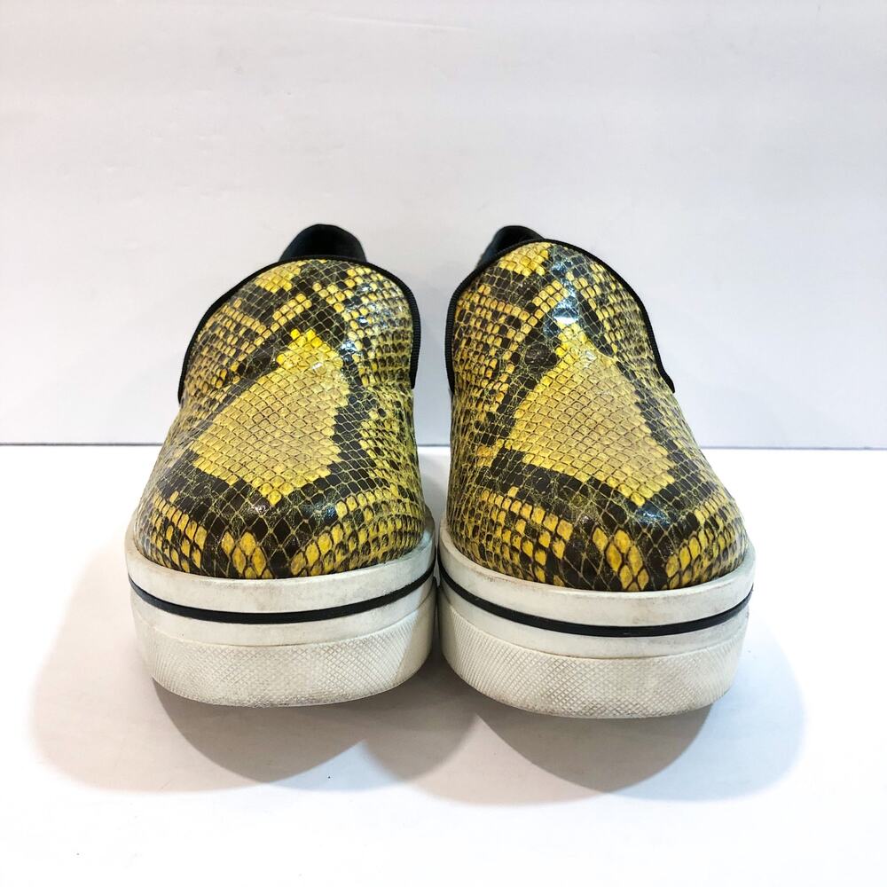 Stella Mccartney Binx Snake Print Python Wedge Pl… - image 4